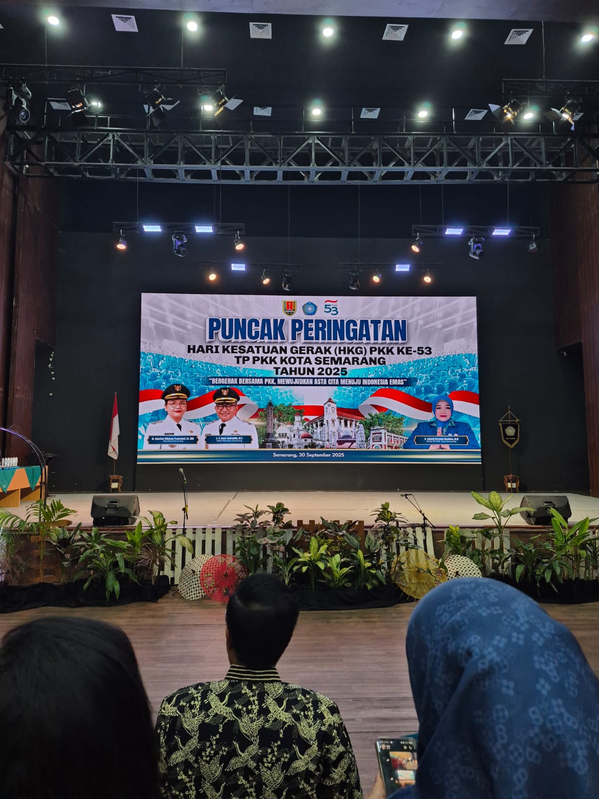 Diskominfo Kota Semarang Hadiri Peringatan HKG PKK ke-53 di TBRS